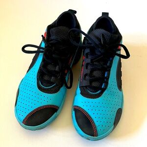 Adidas D.O.N. Issue 5 Basketball Shoes Bright Cyan Men's Size 7